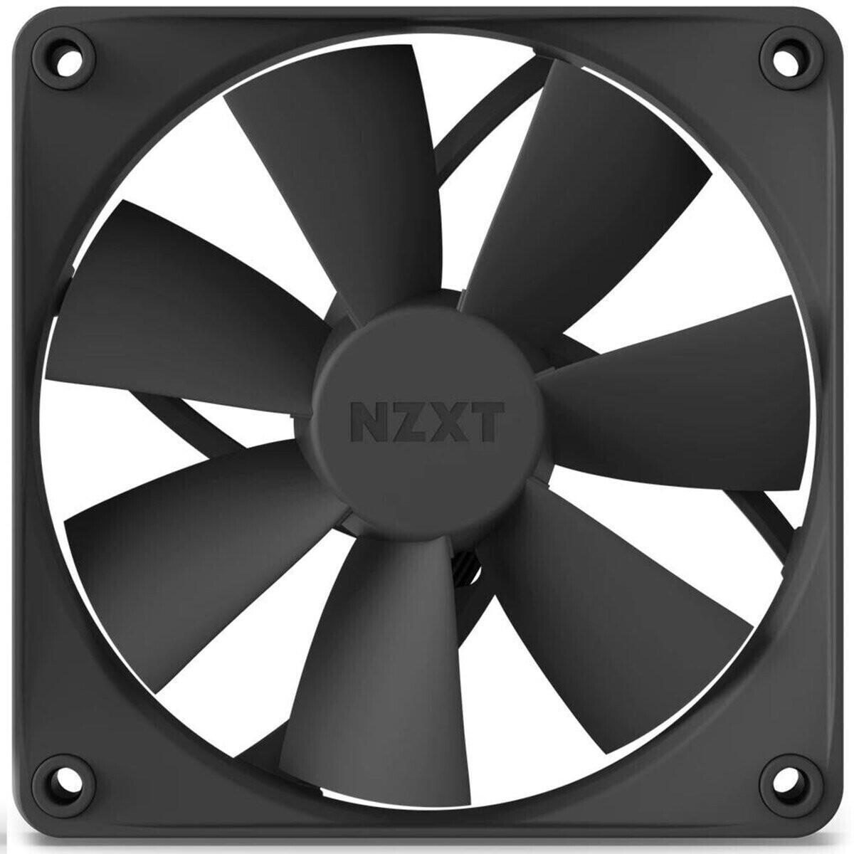 5060301699919 - NZXT F120Q Quiet Airflow - Black - Gehäuselüfter - 120 mm - Schwarz - 23 dBA