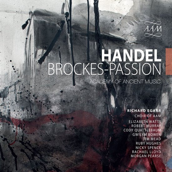 5060340150082 - Academy Of Ancient Music Richard Egarr - Händel Brockes-Passion (3 CD)
