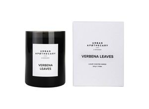 5060348093282 - - Luxury Boxed Glass Candle - luxury Boxed Glass Candle-verbena Leaves