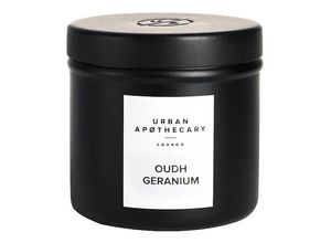 5060348093664 - - Luxury Iron Travel Candle - luxury Iron Travel Candle-oudh Geranium