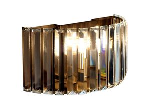 5060419711350 - Illuminati Lighting - Illuminati Crystalline LED-Wandleuchte LED-Pendelleuchte Antik-Bronze