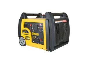 5060423981084 - 3500 Watt Inverter Benzin Generator Notstromaggregat Stromerzeuger mit Funkstart 230V EU