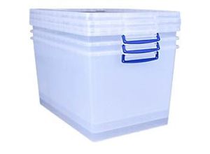 5060456652890 - Aufbewahrungsbox 83 L Transparent Kunststoff 44 x 685 x 368 cm 3 Stück