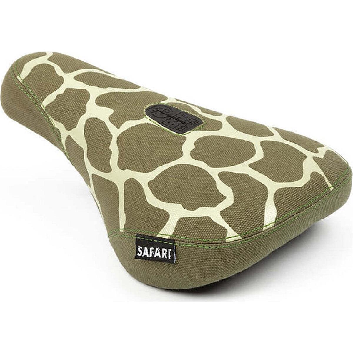 5060514329849 - Safari Sattel Pivotal Fat Grün mit Giraffenmuster - Signature Reed Stark