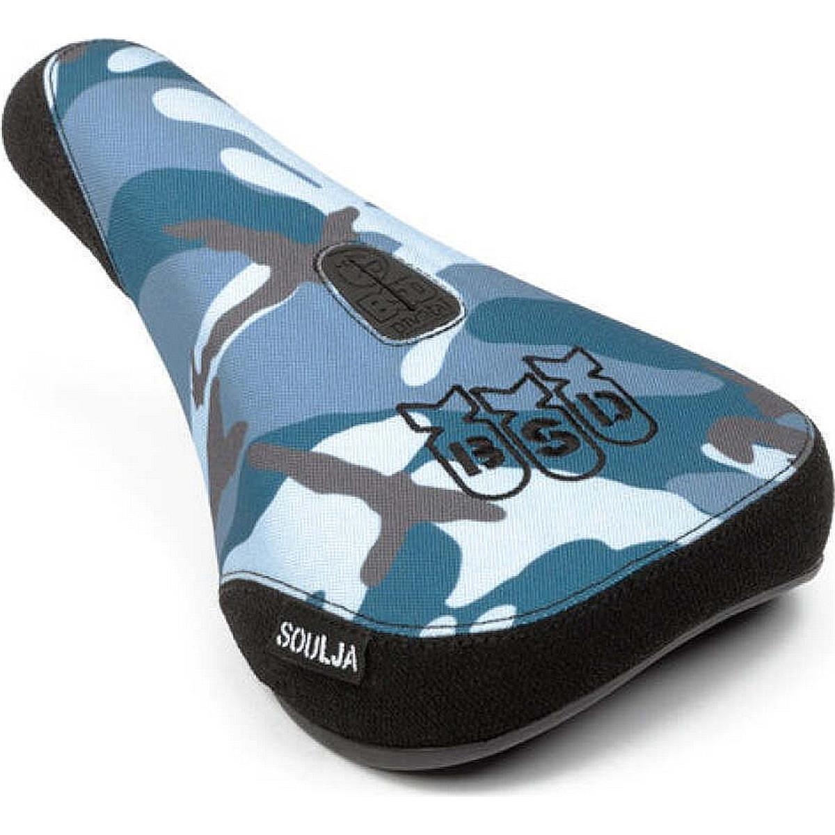 5060514329863 - Soulja Mid Pivotal Ocean Camo Sattel - Kevlar Bezug Blau Dan Paley Signatur