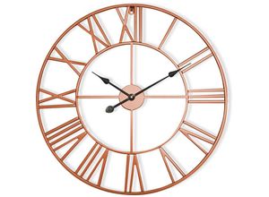 5060524221980 - Casa Chic - Queensway 60 Wanduhr Metallrahmen geräuschlos ø 60 cm - Roségold