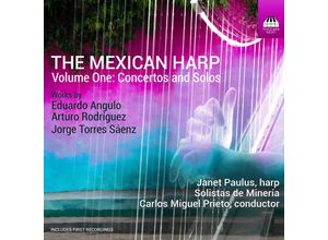 5060640070271 - The Mexican Harp - Janet Paulus Carlos M Prieto Solistas de Mineria (CD)