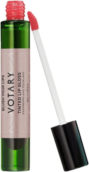 5060694231277 - VOTARY Tinted Lip Gloss Raspberry and Squalane Lipgloss