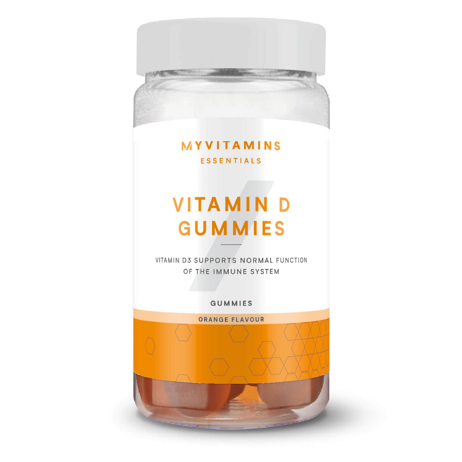 5060746513160 - Vitamin-D-Fruchtgummis - 60Portionen - Orange