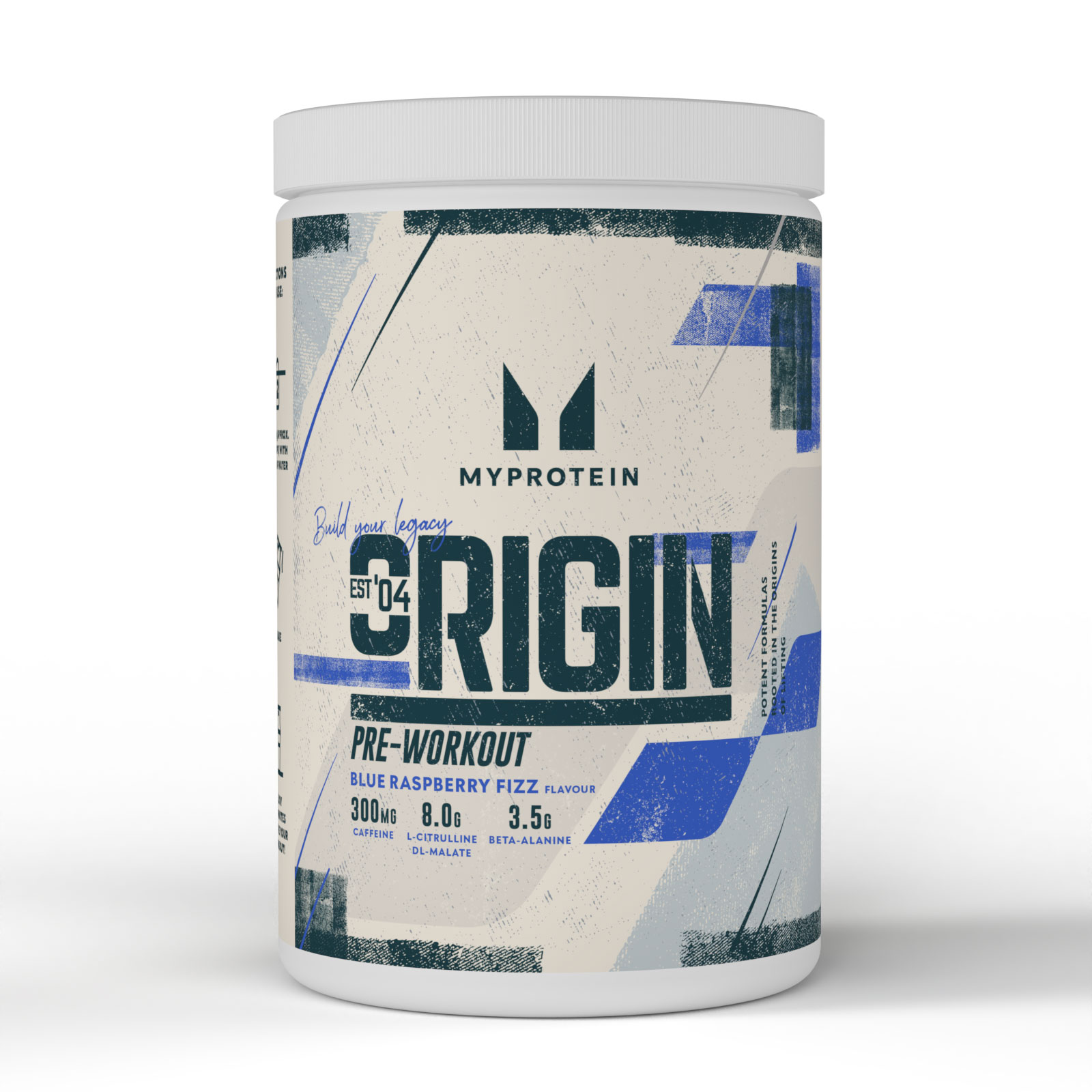 5060746519025 - Origin Pre-Workout - 30Portionen - Blue Raspberry Fizz