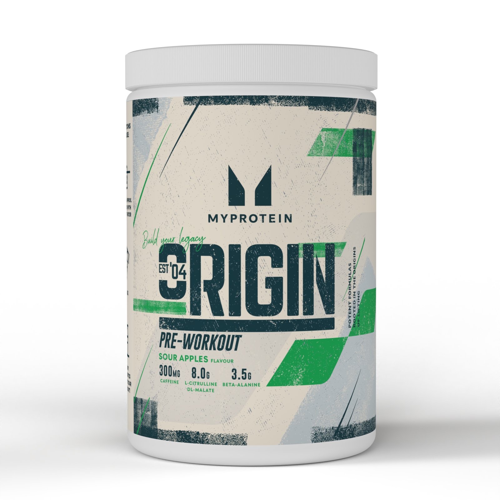 5060746519049 - Origin Pre-Workout - 30Portionen - Sour Apples