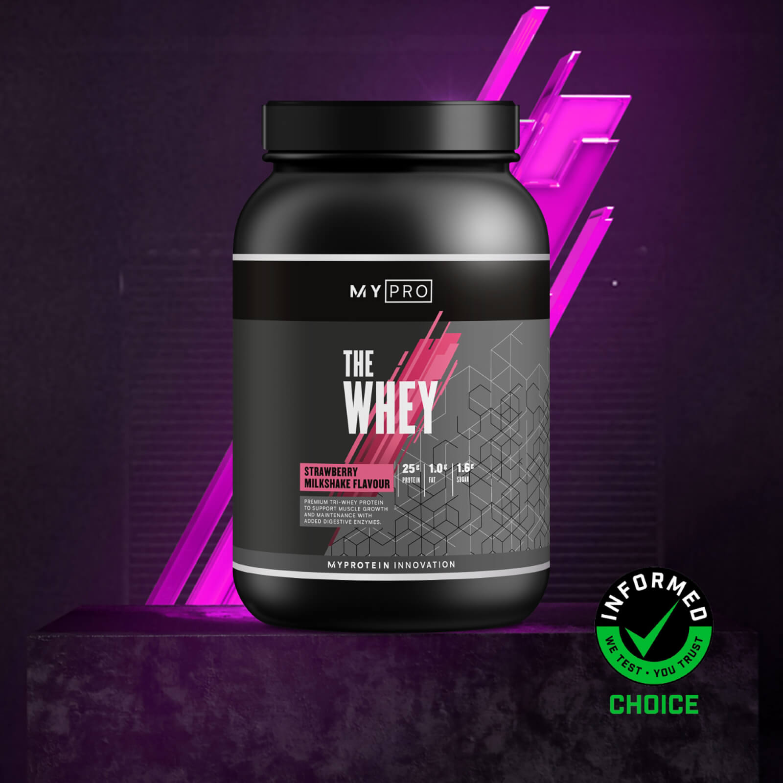 5060746522452 - THE Whey - 174kg - Erdbeere