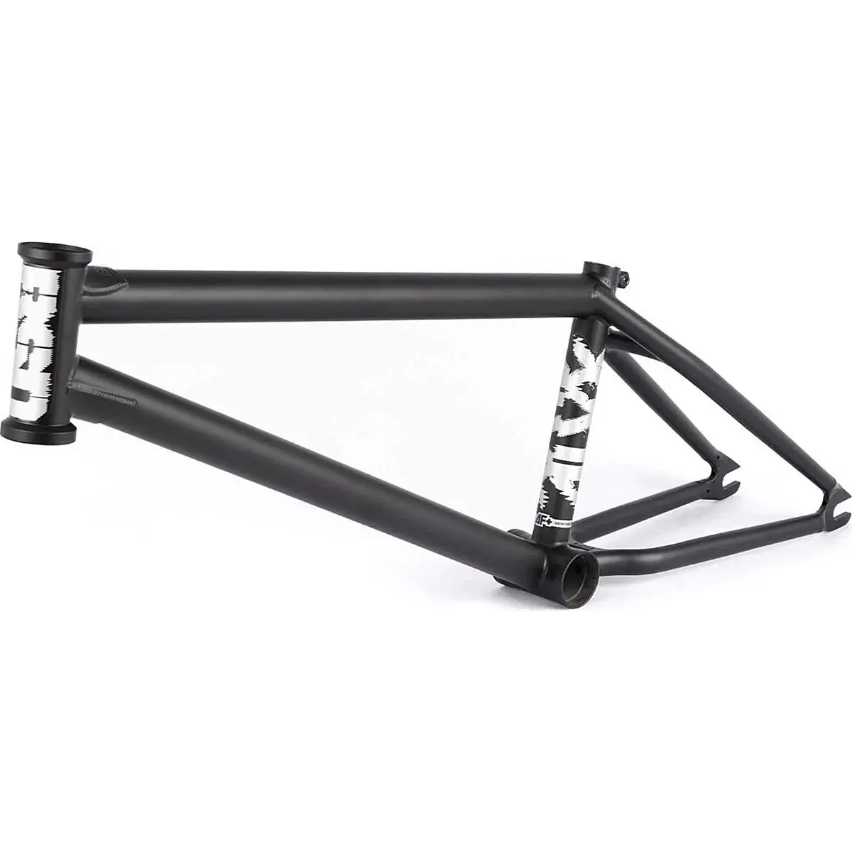 5060792161728 - BMX Rahmen ALVX AF+ 21 Schwarz Flach aus 100% 4130 CrMo Robuste Geometrie