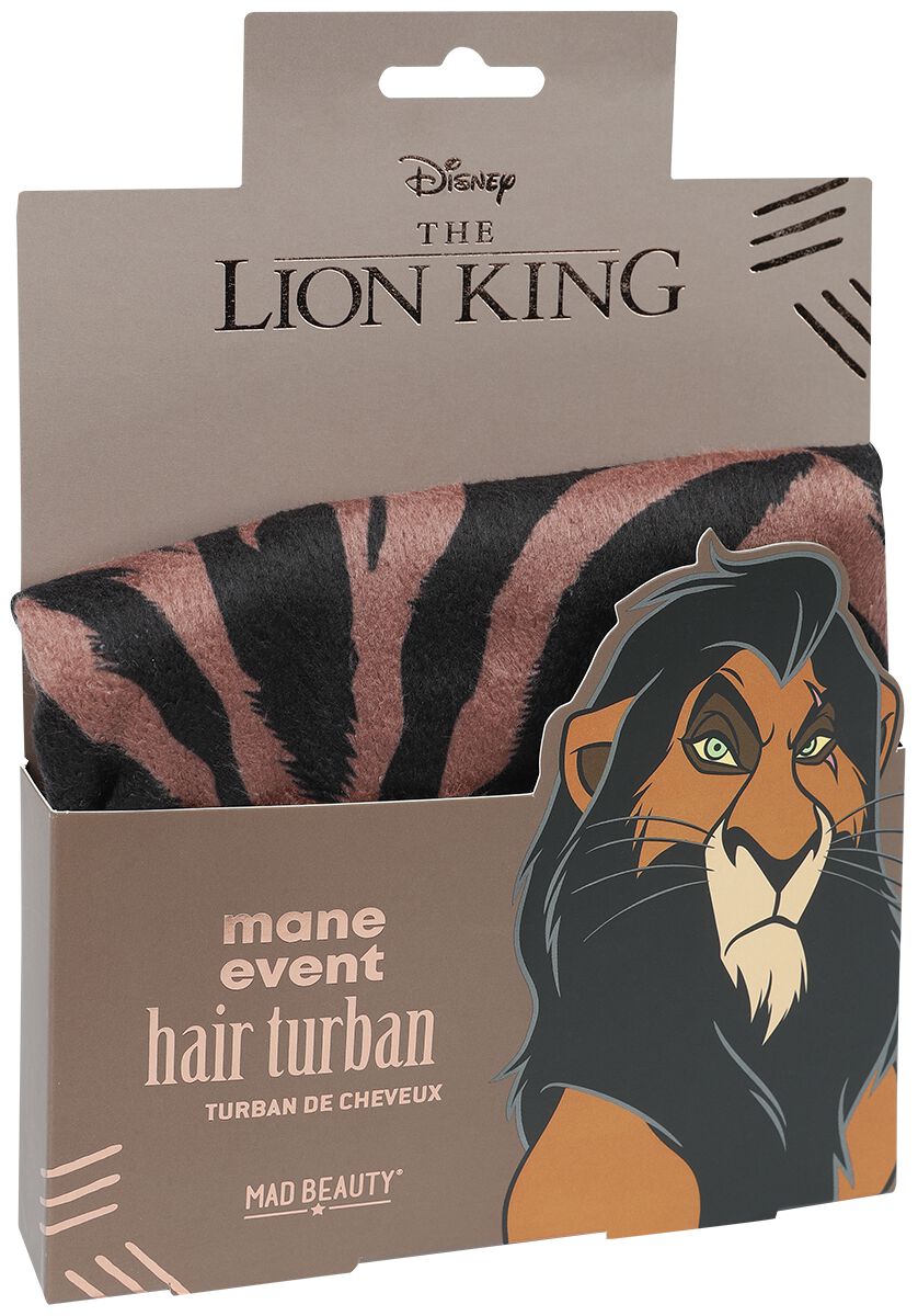 5060895838930 - Mad Beauty - Scar Haarturban Haarband braun schwarz 5060895838930 - Mad Beauty - Scar Haarturban Haarband braun schwarz