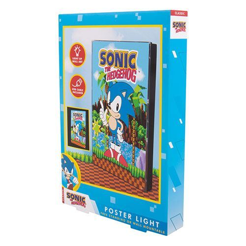 5060897226292 - Poster mit Leuchtfunktion Sonic