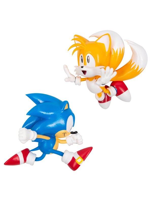 5060897228548 - - Sonic the Hedgehog Comic Ons (Sonic & Tails) - Figur -