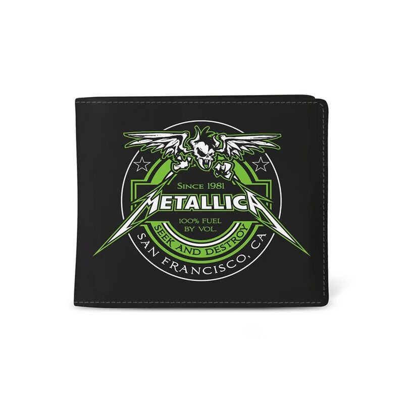 5060937968687 - Metallica Seek And Destroy Geldbörse schwarz