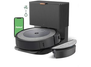 5060944996680 - iRobot Roomba Combo i5578 Saug-und Wischroboter Schwarz App gesteuert Sprachgesteuert mit Wischfunktion kompatibel mit Amazon Alexa kompatibel mit Google