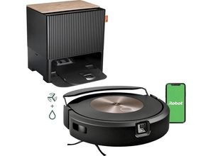 5060944997335 - iRobot Roomba Combo C9758 Saug-und Wischroboter Schwarz Braun App gesteuert Sprachgesteuert kompatibel mit Amazon Alexa kompatibel mit Google Home