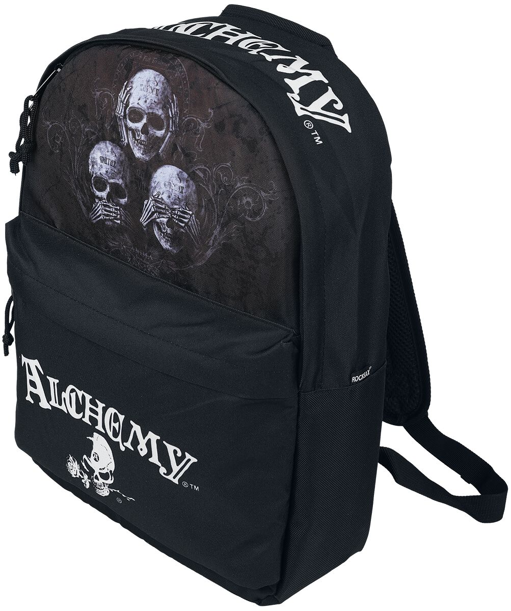 5061039390451 - Rocksax - No Evil Rucksack schwarz