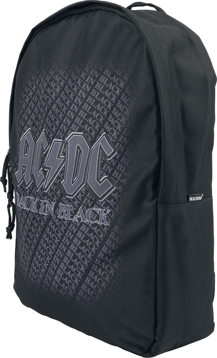 5061039391953 - AC DC Graphic Daypack- Back In Black Rucksack multicolor