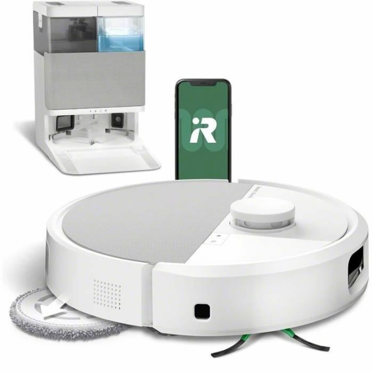 5061042263063 - iRobot Roboter Staubsauger Roomba Combo 505 Combo Plus Saugroboter - Weiß 5061042263063 - iRobot Roboter Staubsauger Roomba Combo 505 Combo Plus Saugroboter - Weiß