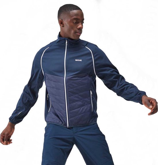 5063019248332 - Steren Hybrid Softshell Jacke Blau 3XL Männlich