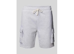 5063061997578 - Regular Fit Sweatshorts mit Cargotaschen Modell MORANDI