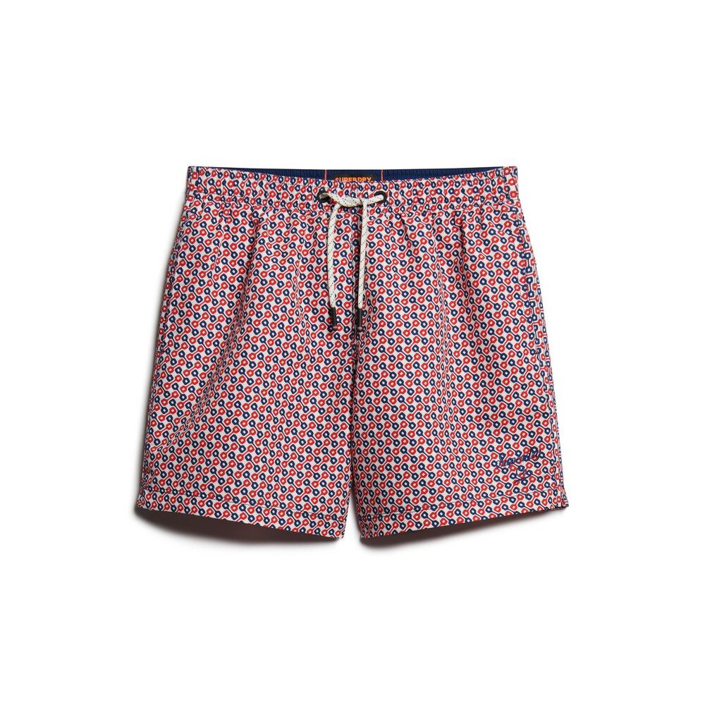 5063068070137 - Recycelte Druck-Badeshorts in längerer Ausführung Superdry 5063068070137 - Recycelte Druck-Badeshorts in längerer Ausführung Superdry