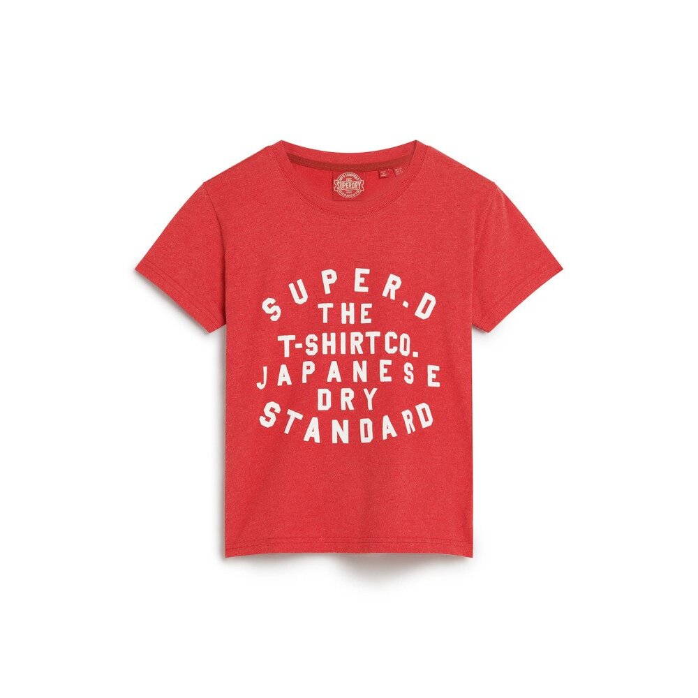 5063068103668 - Damen T-Shirt mit Reliefdruck Superdry