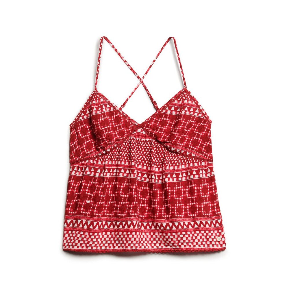 5063068122072 - Damenbedrucktes Gewebe-Top Superdry