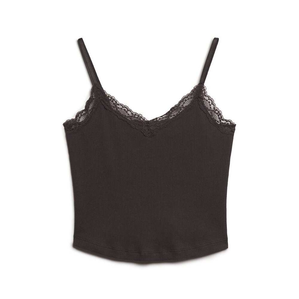 5063068126308 - Spitzenbesatz Kurztop Damen Athletic Essentials
