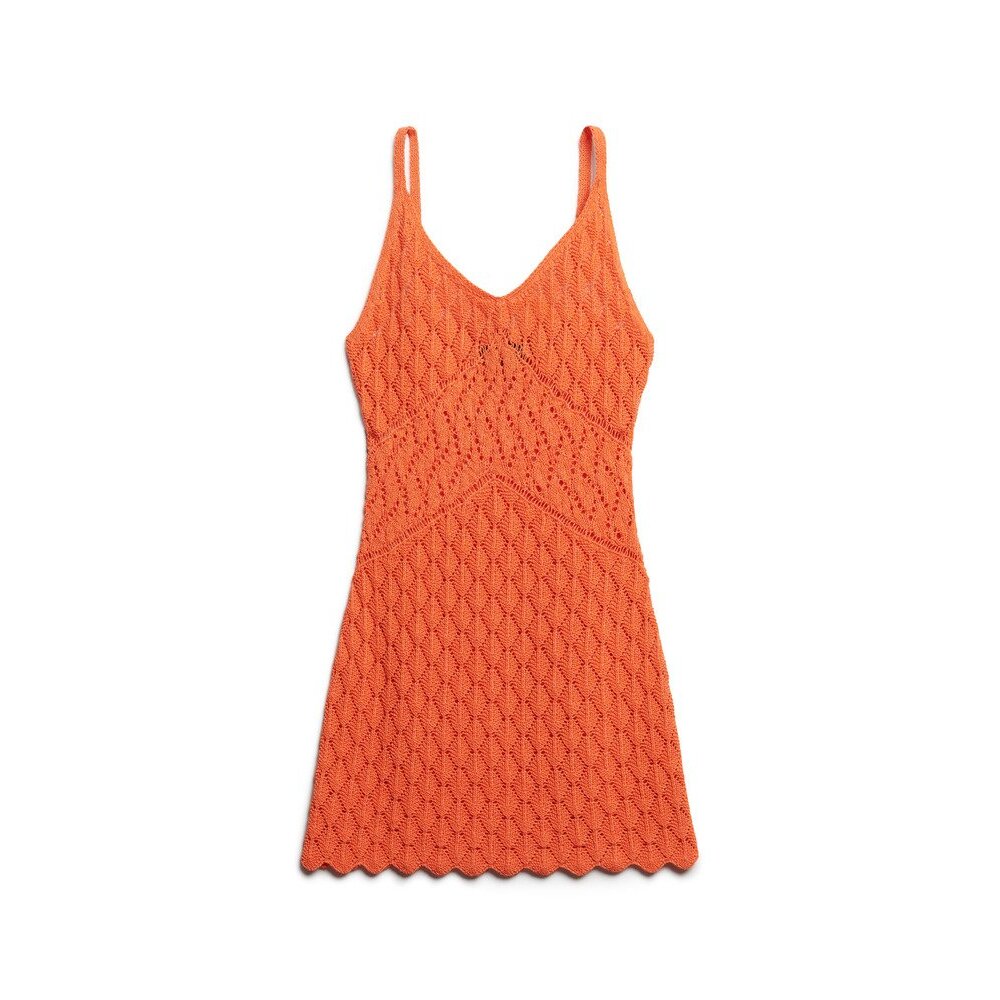 5063068133092 - Kurzes Damen-Crochet-Kleid Superdry