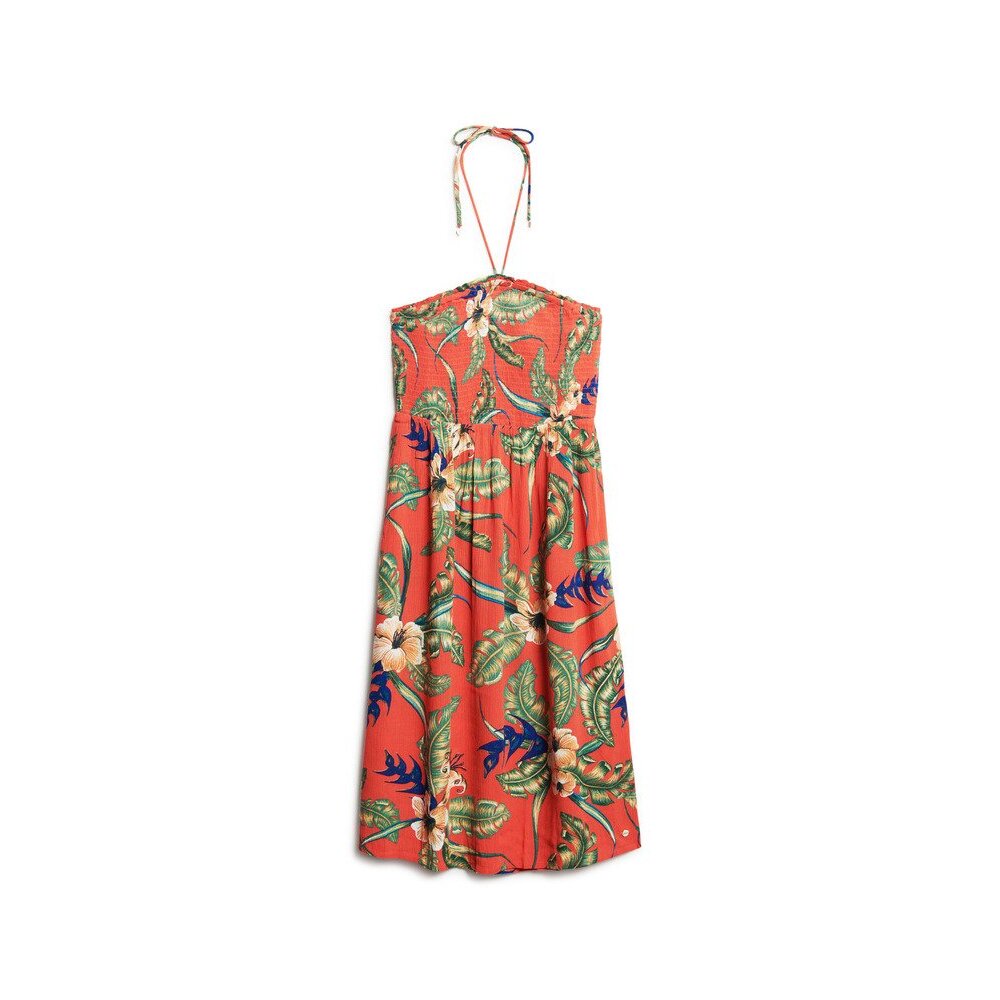 5063068139636 - Midikleid aus Smock für Damen Superdry 5063068139636 - Midikleid aus Smock für Damen Superdry