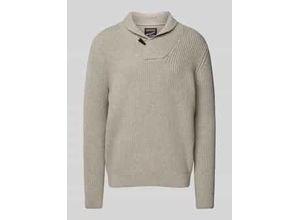 5063068336592 - Strickpullover mit Stehkragen