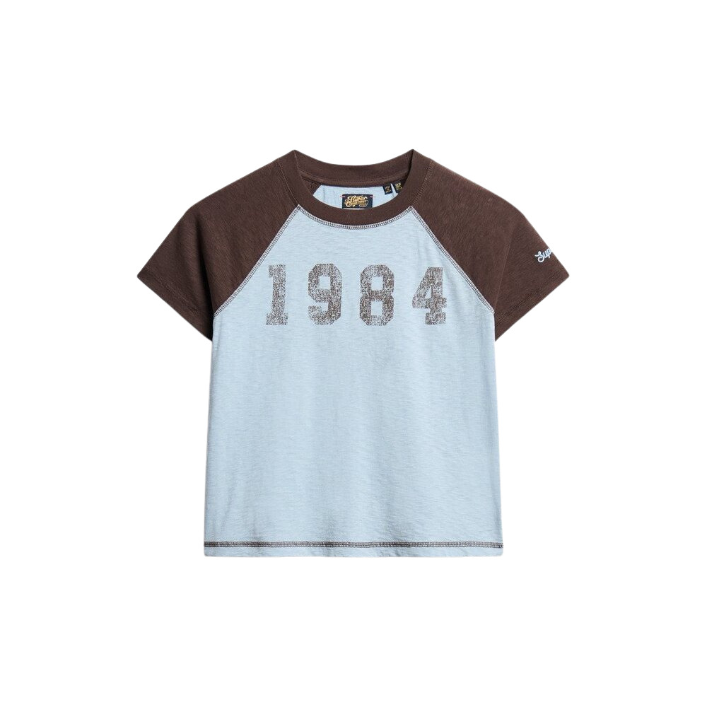 5063068349233 - Damen T-Shirt mit Raglanärmeln Athletic Essentials