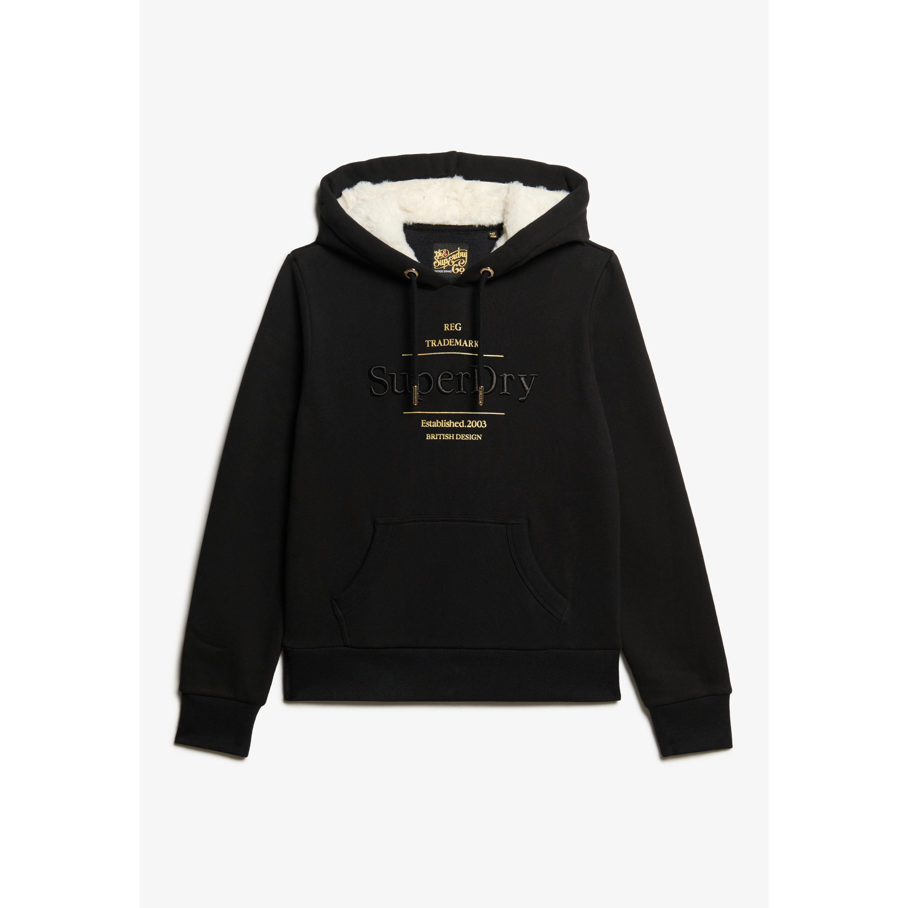 5063068356040 - Hoodie Damen Luxe Metallic Logo