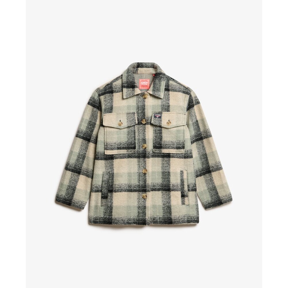 5063068365684 - Dicke ungefütterte Überjacke für Frauen Superdry