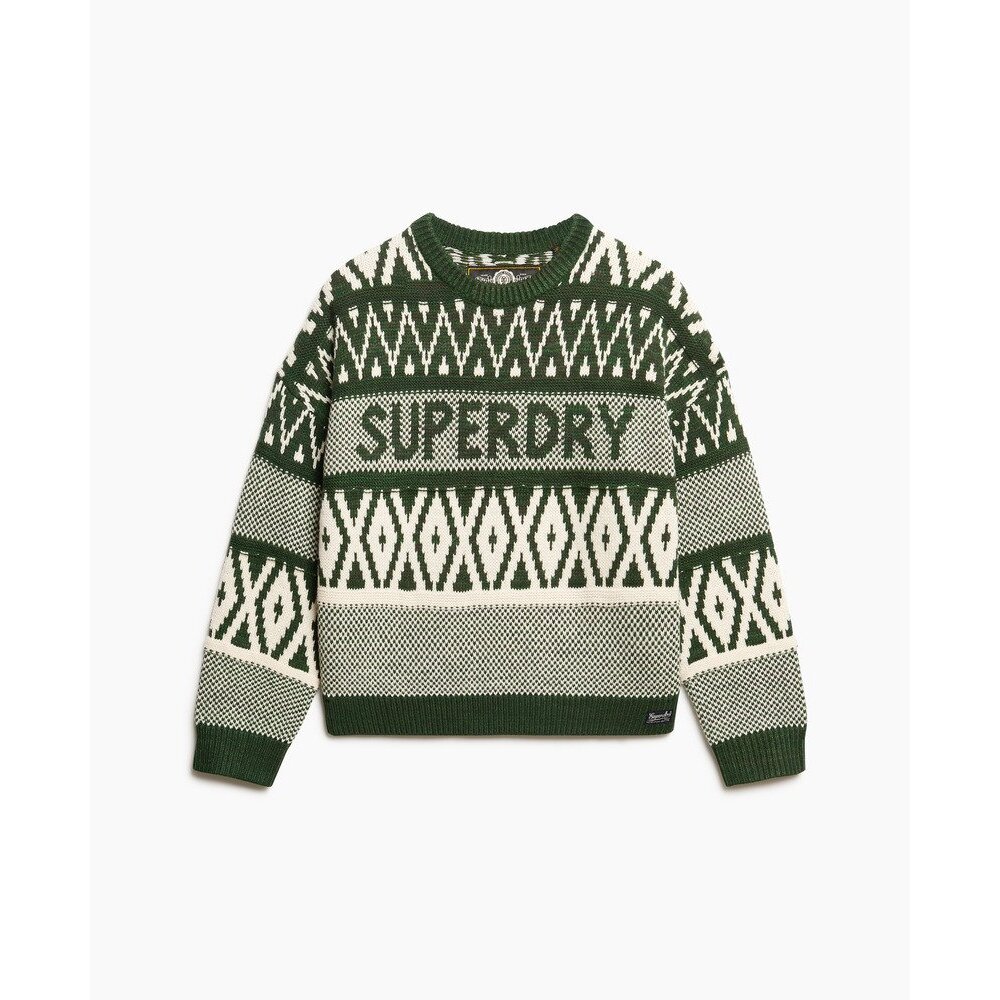 5063068381165 - Pullover mit Muster für Damen Superdry