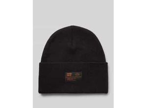 5063068398453 - Beanie mit Label-Patch Modell WORKWEAR