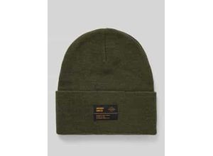 5063068398460 - Beanie mit Label-Patch Modell WORKWEAR