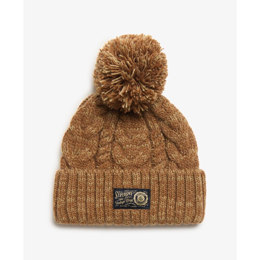 5063068398682 - Dicke Strickmütze für Frauen Superdry