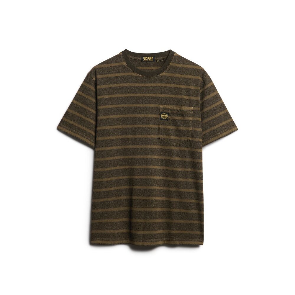 5063068399573 - T-Shirt mit Tasche und Streifen Superdry