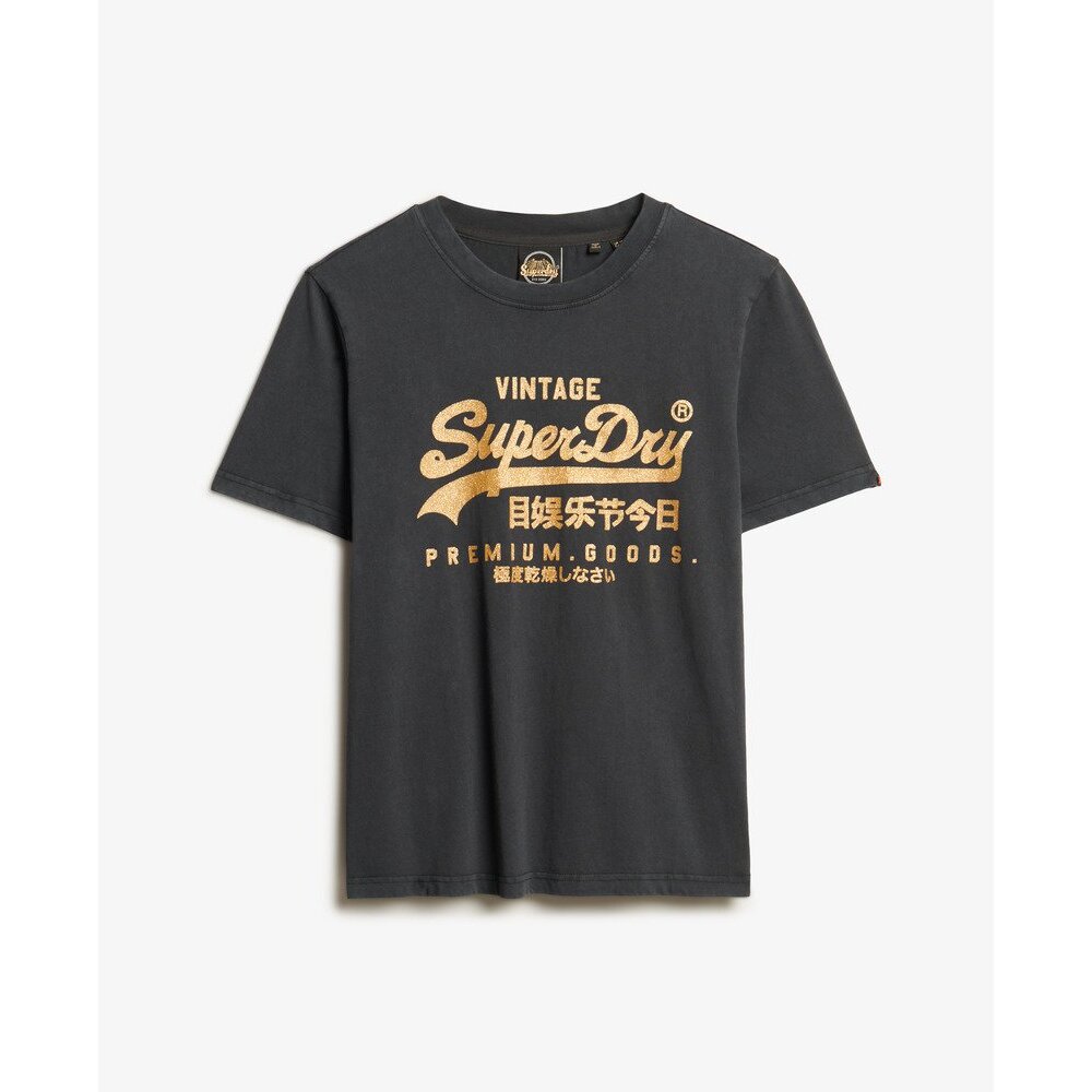 5063068497859 - Lässiges T-Shirt Damen Vintage Logo