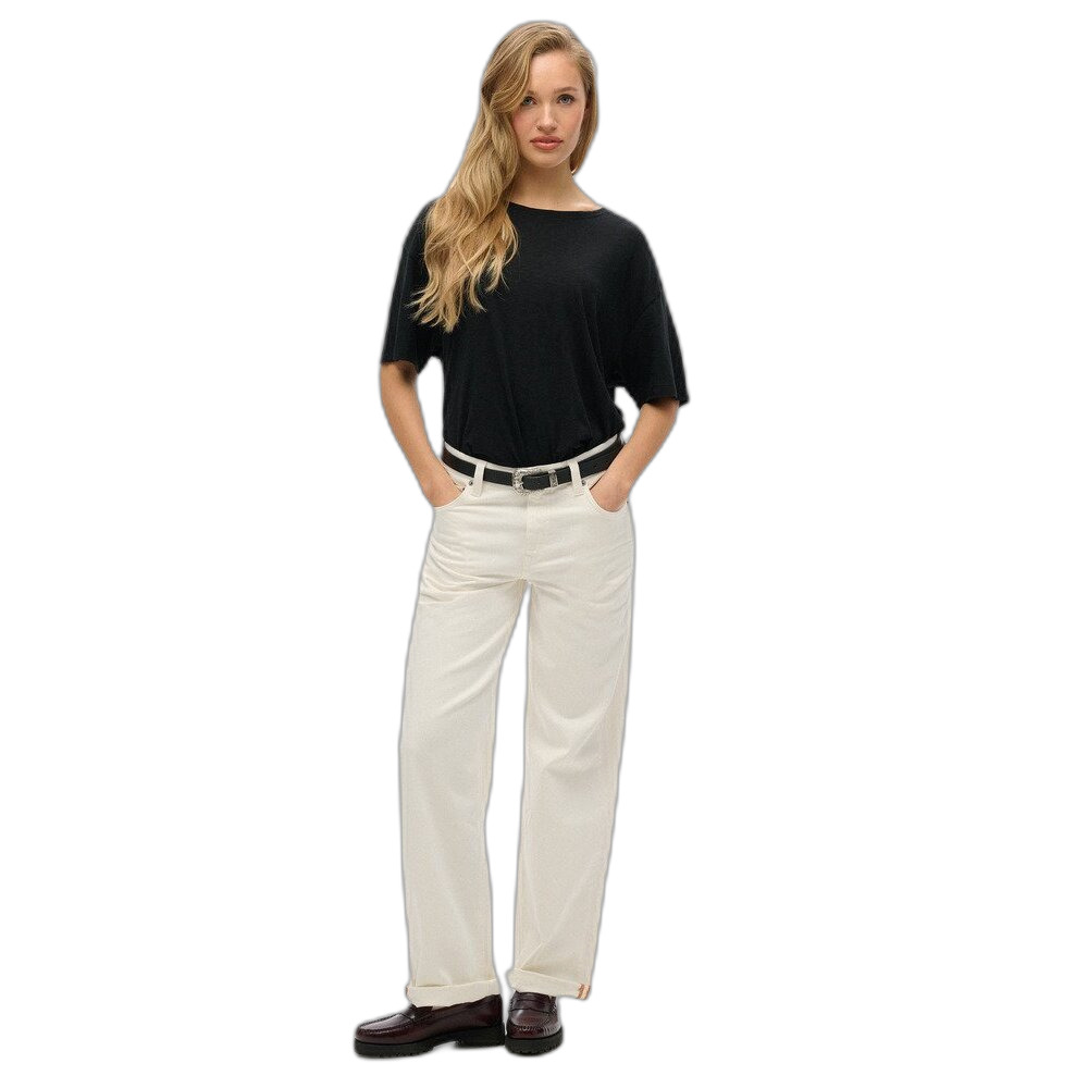 5063068530310 - Damen T-Shirt mit überschnittenen Schultern Studios