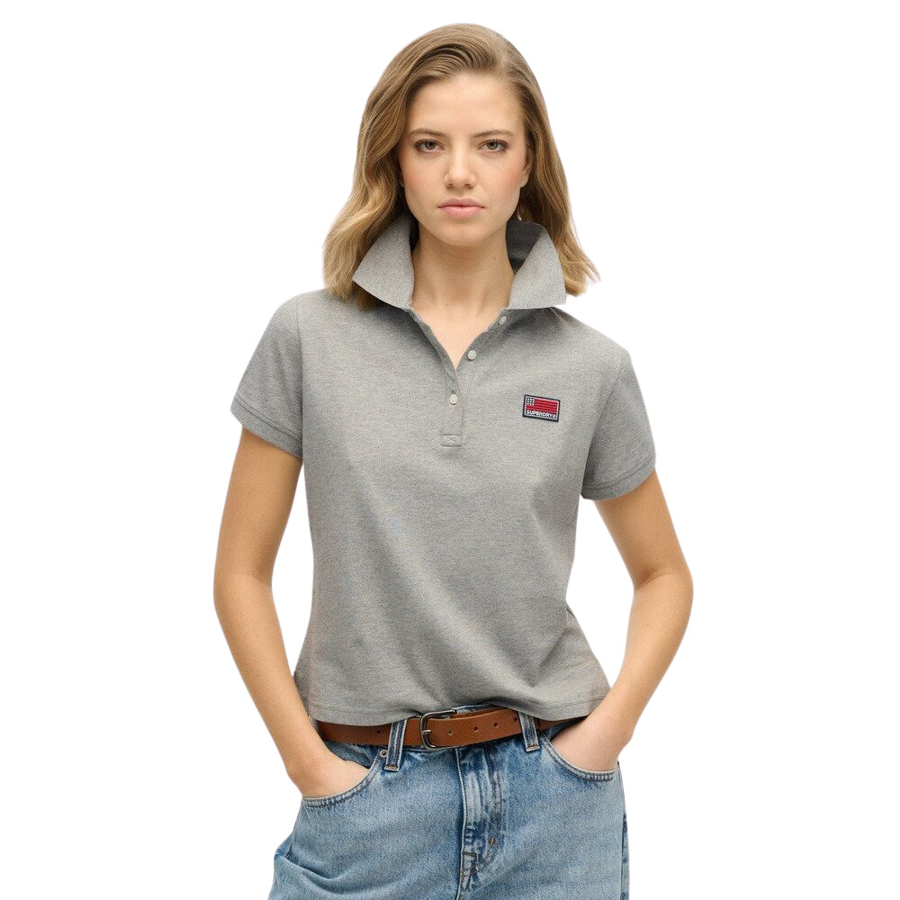 5063068534363 - Polo-Shirt Damen Athletic Essentials Graphic