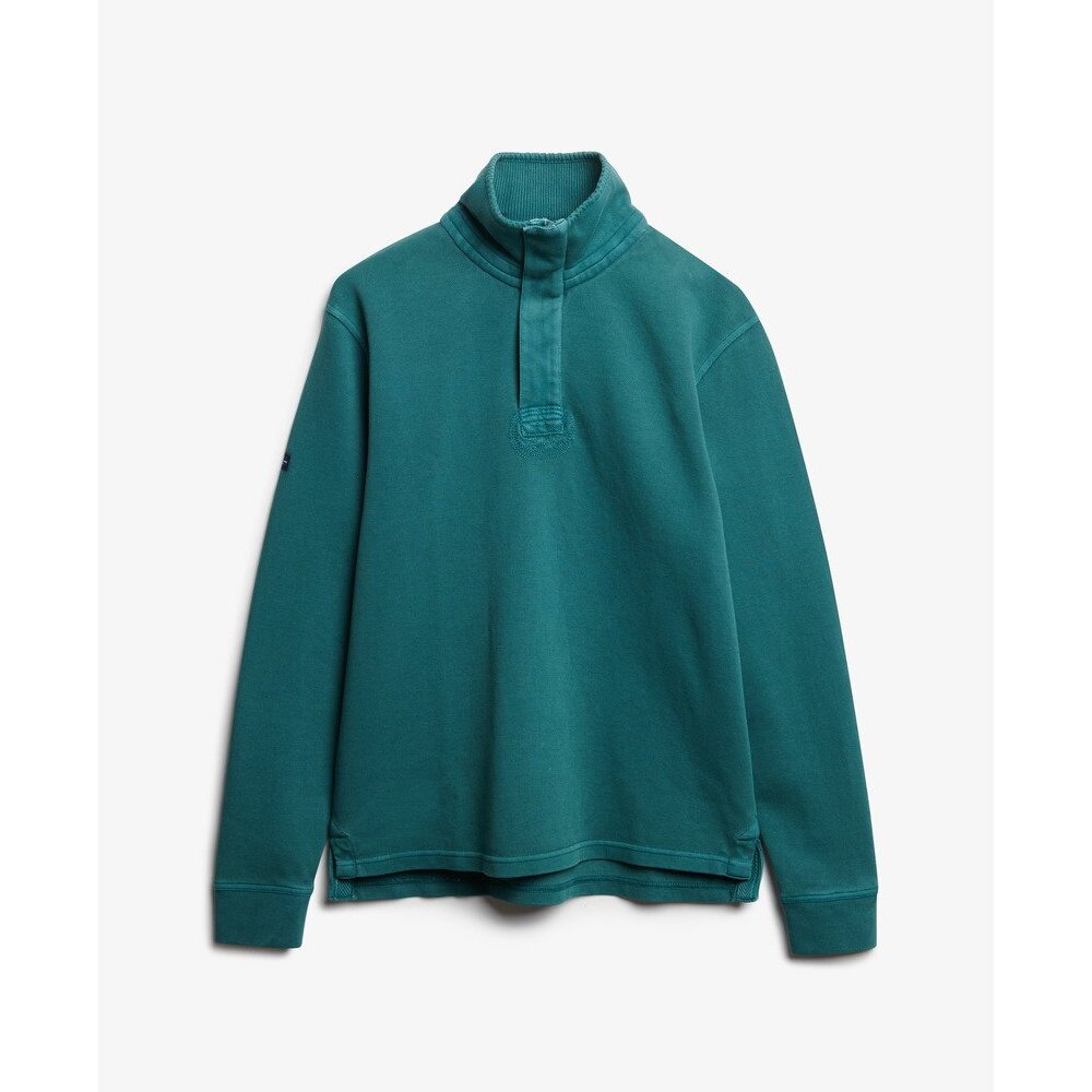 5063068540579 - Sweatshirt mit halbem Reißverschluss Cotton Classic Pique Henley