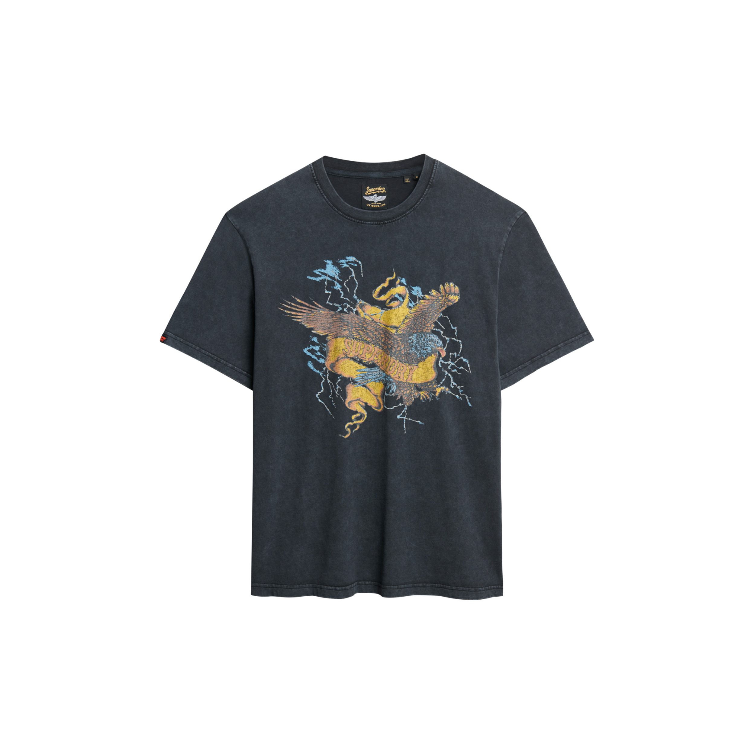 5063068567125 - Grafisches Oversize-T-Shirt Biker Rock