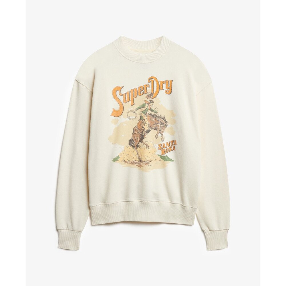 5063068609474 - Weites Damen-Sweatshirt mit Muster Souvenir