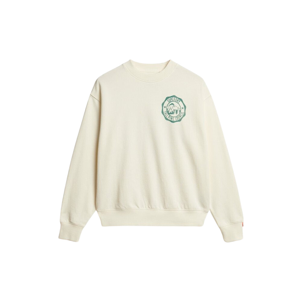 5063068612771 - Einfarbiger oversize Damen-Sweatshirt Lo-Fi Outdoor